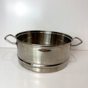 Williams-Sonoma Stainless Steel Steamer Pot insert w/Handles